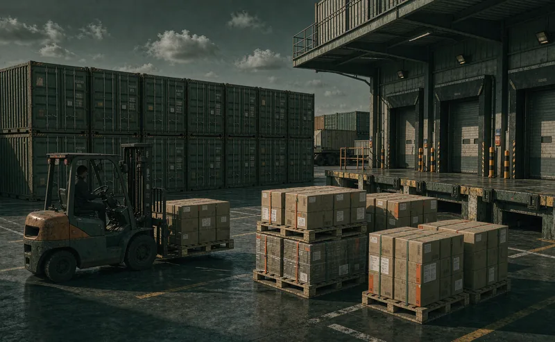 Export logistics and shipment preparation